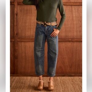 CAbi Cooper Jean Size 6 - Fall 2025 season “baby barrel” NWOT